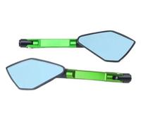 Motociclette Specchietti Laterali Per Z800 Per Z1000 Per Z900 Per ER6N Per ER6F Specchietto Laterale Per Moto Viti 8 Mm 10 Mm Accessorio Montaggio Retrovisore Maniglia Motociclo Specchietto(Green)