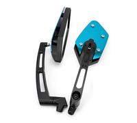 Motociclette Specchietti Laterali Specchietti Laterali Girevoli Vision 8 Mm 10 Mm Per Montaggio Su Moto Accessori Ausiliari Per Retromarcia(Blue 1)