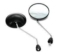 Motociclette Specchietti Laterali Specchietti Retrovisori Universali Rotondi Moto In Senso Orario 8 Mm Convessi 360 Gradi Specchietti Laterali Moto Accessori Modificati(Black)