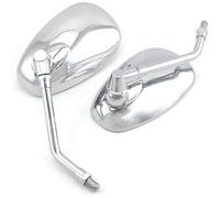 Motociclette Specchietti Laterali Universali Specchietti Retrovisori Cromati 10 Mm Specchietti Laterali Moto Accessori Vista Posteriore