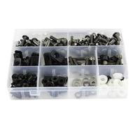 motociclette Viti Dadi Per CBR1100XX 1997-2007 Kit Completo Di Bulloni Per La Carenatura Della Moto Kit Completo Di Copertura Della Carenatura Clip Viti Bulloni Kit(Metallic)