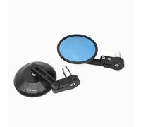 motocicli Specchio retrovisore Black 7/8" Bar End Coscia CNC Specchi laterali