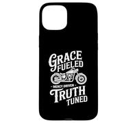 Motociclista Cristiano Grazia Fuoco Verità Custodia per iPhone 15 Plus