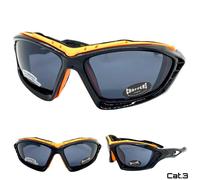 Motociclista Equitazione Guida Imbottito Protettivo Occhiali da Sole Scuro