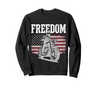 Motociclista Freedom Rider Felpa