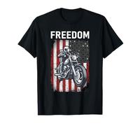 Motociclista Freedom Rider Maglietta