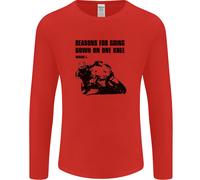 Motociclista Giù su Un Ginocchio Moto Uomo Maniche