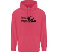 Motociclista Uscire Giù su Un Ginocchio Moto Bambini Felpa con Cappuccio