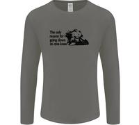 Motociclista Uscire Giù su Un Ginocchio Moto Uomo Maniche