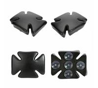 Motociclo 5 Croce ventosa Posteriore Parafango Cuscino sedile passeggero Touring