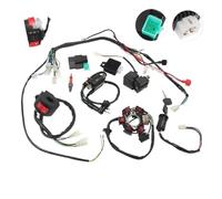 Motociclo Bobina Accensione Scatola CDI 1 set completo cablaggio elettrico completo CDI STATORE 6 bobine per moto ATV Quad Pit Bike Buggy Go Kart 50cc 110cc 125cc
