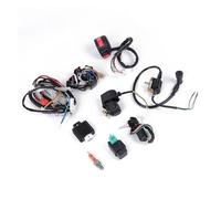 Motociclo Bobina Accensione Scatola CDI 8 pezzi/set cablaggio elettrico completo completo CDI STATORE 6 bobine per moto ATV Buggy Go Kart per quad 50CC-125CC