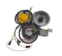 Motociclo Bobina Accensione Scatola CDI Volano Rotatore CDI Unità Raddrizzatore Statore Bobine Set di Accensione Per Minarelli AM6 Per Derbi Senda Moto Box Accenditore