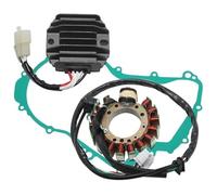 Motociclo Bobina Statore Per Yam&Aha YFM350 YFM350FW Per Big Per Bear 350 4WD Parti Moto Guarnizione Generatore Copertura Statore Bobina Regolatore Raddrizzatore Set