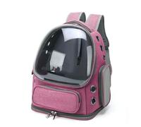 Motociclo Borse Serbatoio Borsa Da Trasporto Trasparente Per Gatti Zaino Da Viaggio Cani Di Piccola Taglia Borsa Da Trasporto Traspirante Per Gatti Articoli Animali Domestici Moto Selle Bagagli(Pink)