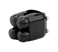 Motociclo Interruttore Interruttore Controller Manubrio Adatto Per Yamaha Racer Faro Clacson Avvia A Sinistra(All Black-A)