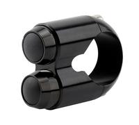 Motociclo Interruttore Interruttore Controller Manubrio Adatto Per Yamaha Racer Faro Clacson Avvia A Sinistra(All Black-B)