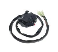 Motociclo Interruttore Interruttore Manubrio Sinistro Compatibile Con Per Yamaha FZ16/FZ-16, Include Pulsante Indicatori Di Direzione, Anabbaglianti E Clacson.