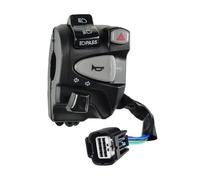 Motociclo Interruttore Interruttore Svolta Clacson Motociclo Pulsante Controllo Fascio Abbagliante/anabbagliante Sostitutivo Manubrio Adatto Per Honda Click150 Sinistra
