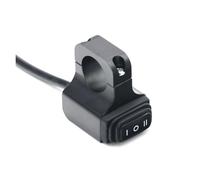 Motociclo Interruttore Kit Interruttori Fari Manubrio On-off-on In Lega Di Alluminio CNC Per Motociclette Per Sporco Sportivo(Black)