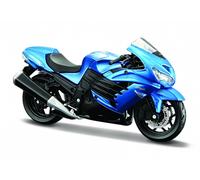 Motociclo Kawasaki Ninja ZX-14R con supporto