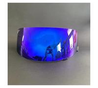 Motociclo Lente for visiera del casco, visiera del casco for casco da moto Bell Qualifier DLX MIPS Lente for parabrezza Scudo anti-UV (trasparente)(Deep Blue)