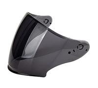 Motociclo Lente visiera casco, PC Compact Motorcycle Replacement Shield compatibile con MT-V-19/MT-of-504 MT Thunder 3 Jet/Expert/MT Avenue SV (trasparente)(Smoke)