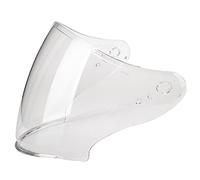 Motociclo Lente visiera casco, PC Compact Motorcycle Replacement Shield compatibile con MT-V-19/MT-of-504 MT Thunder 3 Jet/Expert/MT Avenue SV (trasparente)(Clear)