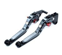 Motociclo Leva Frizione Freno Moto Per DUCATI 848/EVO 2007-2013 1198/S/R 1098/S/R Tricolore Pieghevoli Allungabili Leve Freno Frizione(Titanium)
