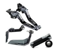 Motociclo Leve Freno Frizione PER Apr@&ilia SHIVER750 SHIVER 750 2007-2016 2015 2014 2013 Moto CNC Freno Frizione Leva Combinazione Maniglia Protezione In Gomma(A)