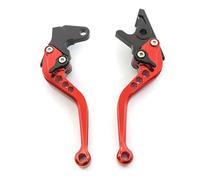 Motociclo Leve Freno Frizione Per Loncin VOGE LX300DS Accessori Moto Leve Della Maniglia Leva Frizione Del Freno Regolabile Corta E Lunga(147mm Red)