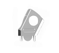 motociclo Manubrio della Adattatore Riser Adattatore Per Ammortizzatore Di Estensione Del Morsetto Del Riser Pieghevole Del Manubrio Della Motocicletta, Adatto Per L'estensione(Silver)