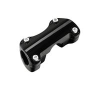motociclo Manubrio della Adattatore Riser Adattatore Per Ammortizzatore Di Estensione Del Morsetto Del Riser Pieghevole Del Manubrio Della Motocicletta, Adatto Per L'estensione(Black)