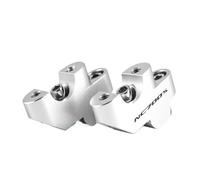 motociclo Manubrio della Adattatore Riser Adattatore Per Ammortizzatore, Supporto Di Prolunga Per Manubrio Pieghevole Per Moto, Adatto Per NC 750S.(Silver-NC 700X)