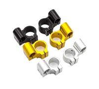 motociclo Manubrio della Adattatore Riser Adattatore Per Estensione Ammortizzatore Per Manubrio Pieghevole Per Moto, Adatto Per Prolunga Riser(NEW BLACK 37MM)