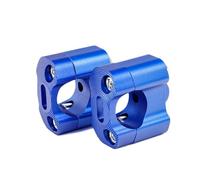 motociclo Manubrio della Adattatore Riser Adattatore Per Morsetto Di Rialzo Per Manubrio Per Motocicletta, Staffa Di Estensione Della Resistenza, Accessori Per Assorbimento Degli Urti Modificato(Blue)