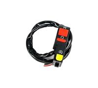 Motociclo manubrio Interruttore Controller 22mm 7/8 "Interruttore Moto Manubrio Avviamento Start Stop ATV Pulsante ON/OFF Spegnimento Altoparlante Interruttore Collegamento A 4 Fili