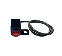 Motociclo manubrio Interruttore Controller Interruttore A Pulsante Faro Manubrio Moto 12V Accensione/spegnimento Universale Luce Freno Fendinebbia Sinistro/destro Accessori