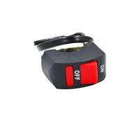 Motociclo manubrio Interruttore Controller Interruttore Di Spegnimento Della Fiamma Del Manubrio Universale Motociclo Pulsante Accensione ON OFF Per Accessori Per Moto ATV DC12V/10A Motore