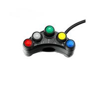 Motociclo manubrio Interruttore Controller Interruttore Moto Interruttori Manubrio Indicatore Fari Avvisatore Acustico Accessori Multifunzione Universali