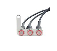 Motociclo manubrio Interruttore Controller Interruttore Moto Manubrio Interruttori Regolabili Pulsanti ON-OFF Per Faro Avvisatore Acustico Indicatori Di Direzione Accessori