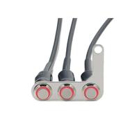 Motociclo manubrio Interruttore Controller Interruttore Moto Manubrio Interruttori Regolabili Pulsanti ON-OFF Per Faro Avvisatore Acustico Indicatori Di Direzione Accessori