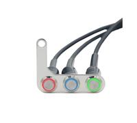 Motociclo manubrio Interruttore Controller Interruttore Moto Manubrio Interruttori Regolabili Pulsanti ON-OFF Per Faro Avvisatore Acustico Indicatori Di Direzione Accessori