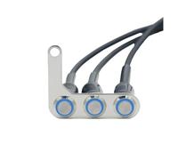 Motociclo manubrio Interruttore Controller Interruttore Moto Manubrio Interruttori Regolabili Pulsanti ON-OFF Per Faro Avvisatore Acustico Indicatori Di Direzione Accessori