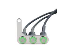 Motociclo manubrio Interruttore Controller Interruttore Moto Manubrio Interruttori Regolabili Pulsanti ON-OFF Per Faro Avvisatore Acustico Indicatori Di Direzione Accessori