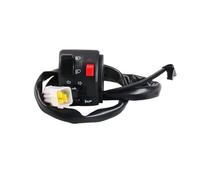 Motociclo manubrio Interruttore Controller Moto 7/8 "Interruttore Di Controllo Del Manubrio Avvisatore Acustico Indicatori Direzione Faro Fendinebbia Interruttore Avvio Connettore A Pulsante