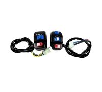 Motociclo manubrio Interruttore di Controllo 1 Coppia 22mm Interruttore Di Controllo Del Manubrio Del Motociclo Pulsante Del Segnale Di Svolta Del Clacson Per Accessori Moto Per Gy6 50cc 125cc 150cc