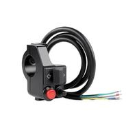 Motociclo manubrio Interruttore di Controllo Interruttore Multifunzione Per Moto Da 22 Mm Manubrio Faro Volante Clacson Indicatore Di Direzione Lampeggiante 12V Moto ATV