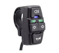 Motociclo manubrio Interruttore di Controllo Maniglia Dell'interruttore Per Moto Indicatore Di Direzione Pulsante Di Accensione/spegnimento Del Clacson Interruttore Del Controller Del Manubrio Accesso