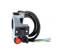 Motociclo manubrio Interruttore di Controllo Pulsante Interruttore Manubrio Da 7/8" Faro Indicatore Di Direzione Clacson 12V Per Moto ATV Sport Dirt Bike Accessori Per Moto